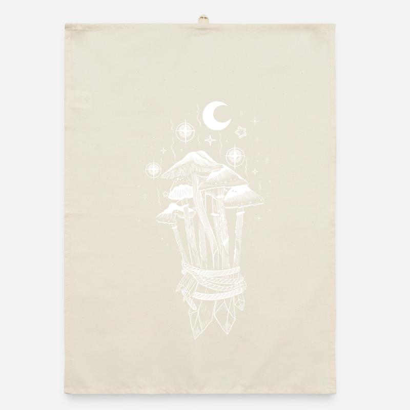 Mushrooms Magic Magic Mushrooms Organic dish towel
