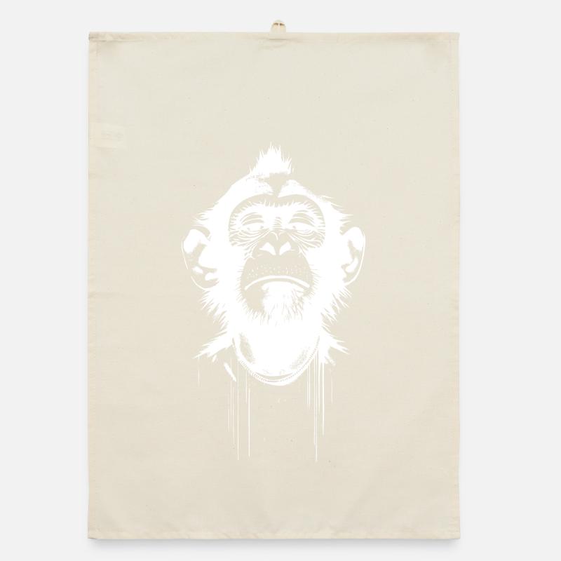 Monkey President Organic dish towel
