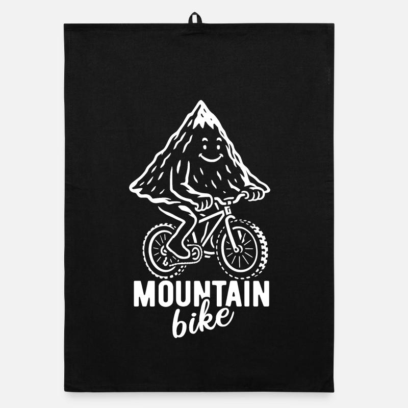 VTT - Jeu de mots sur le vélo Torchon bio