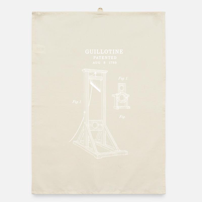 Plan de brevet de guillotine industrielle Torchon bio