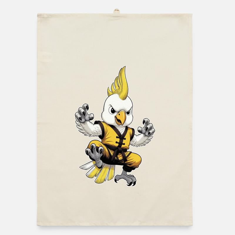 Kung-Fu Cacatoès Torchon bio