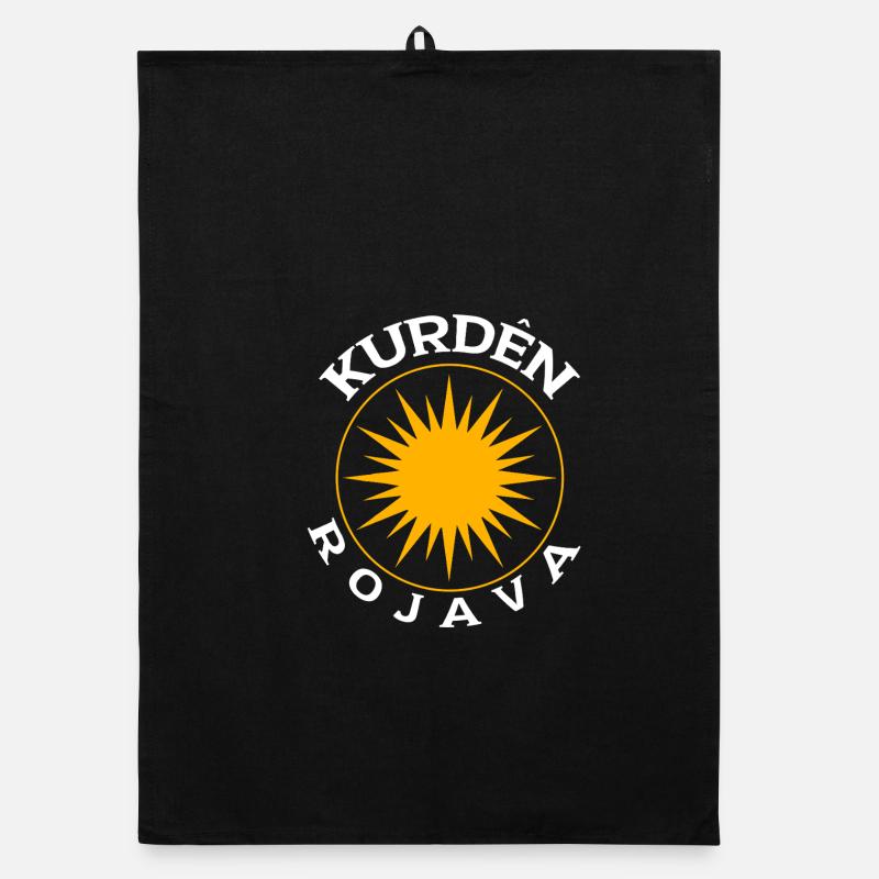 Kurds Rojava Organic dish towel
