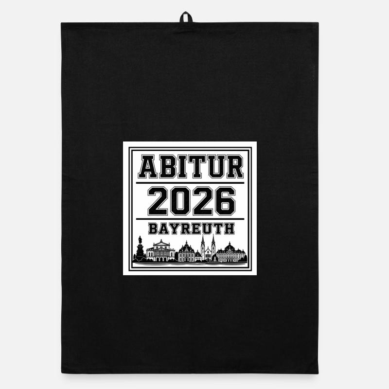 Abitur-2026-Bayreuth Organic Geschirrtuch
