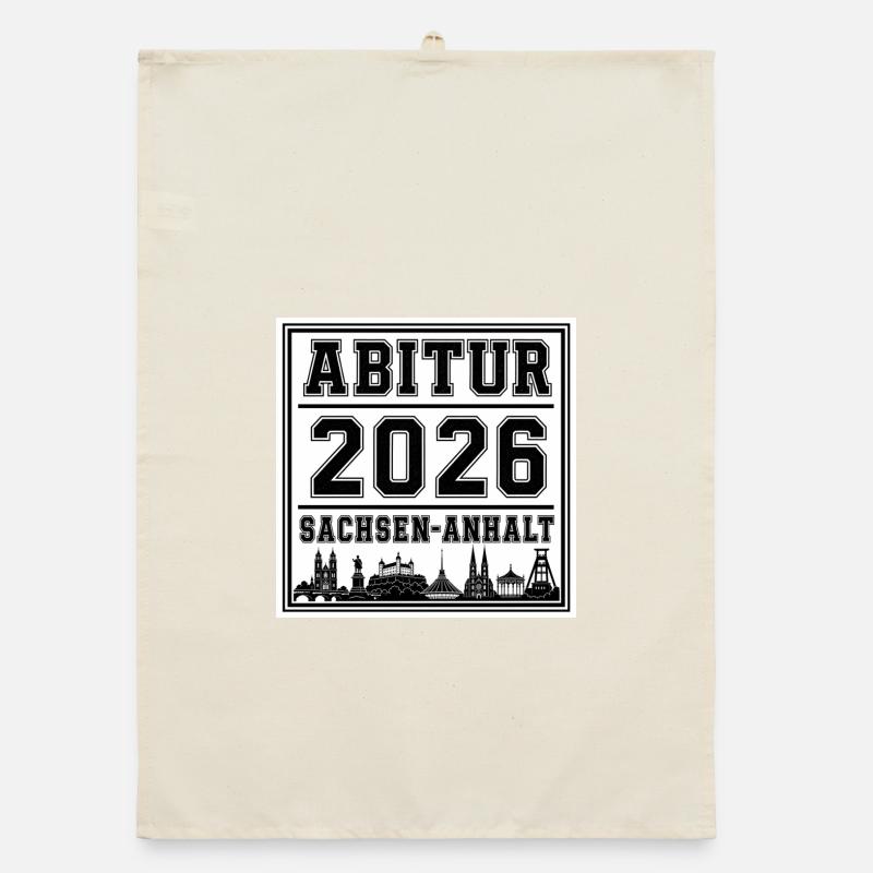 Abitur-2026-SachsenAnhalt Organic Geschirrtuch
