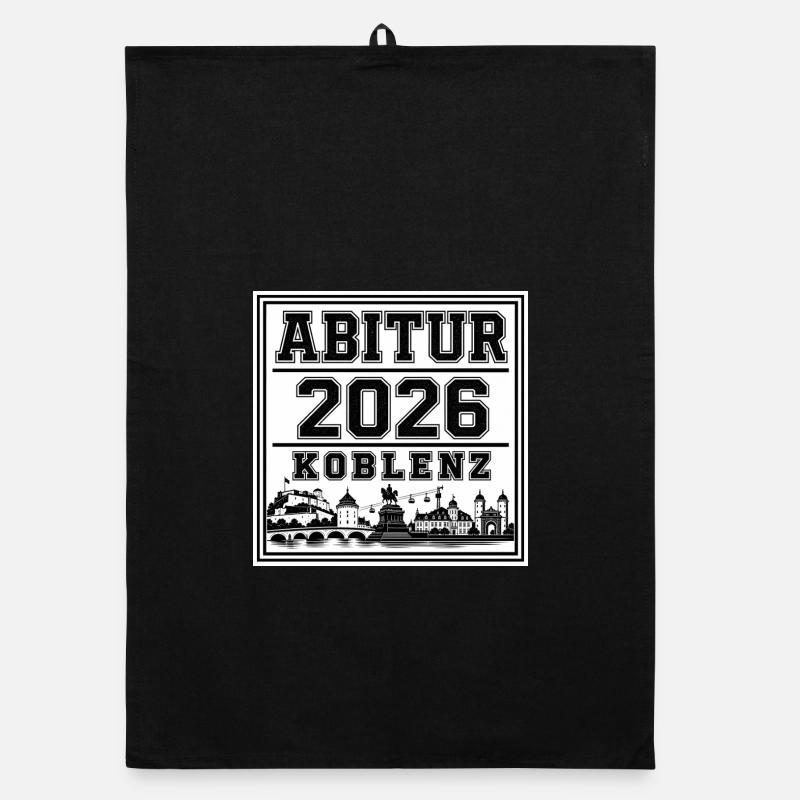 Abitur-2026-Koblenz Organic Geschirrtuch