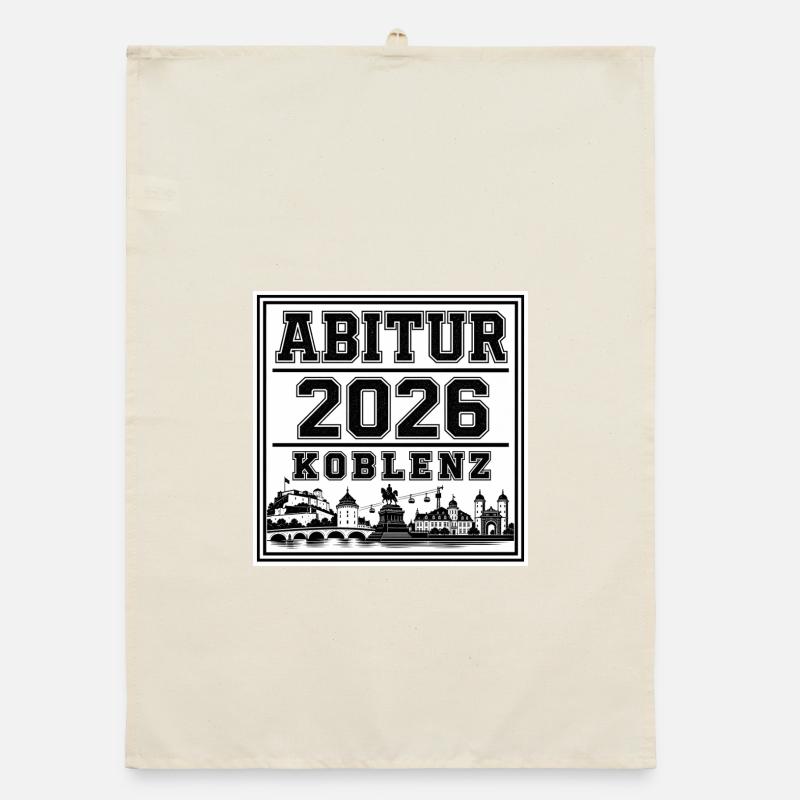 Abitur-2026-Koblenz Organic Geschirrtuch