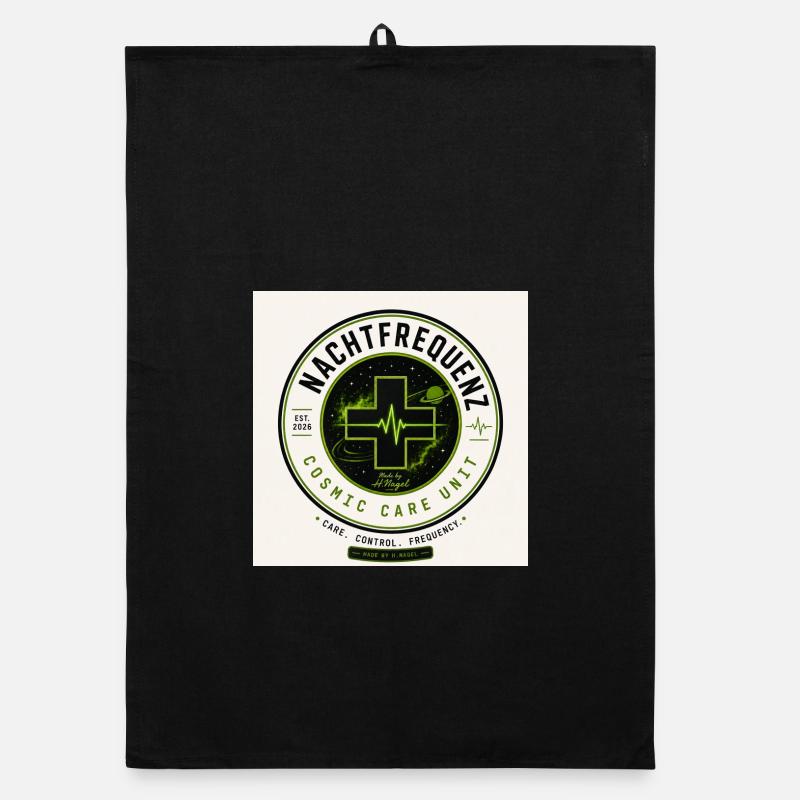 Night Frequency Cosmic Care Unit Organic dish towel