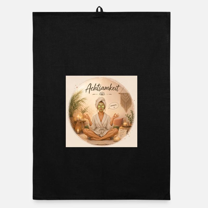 Mindfulness Zen Spa Moment Organic dish towel
