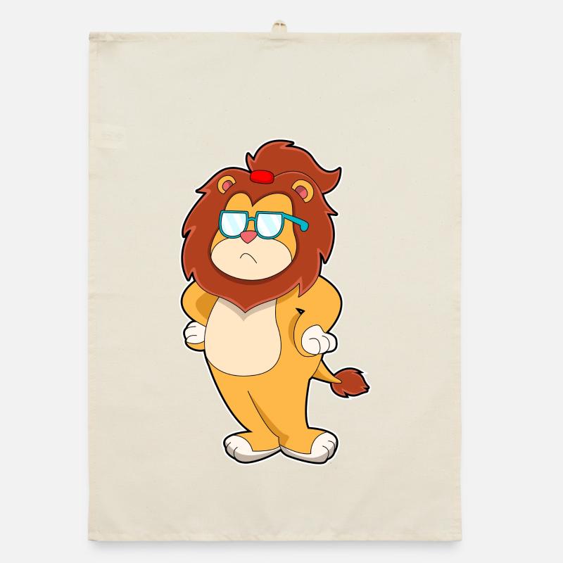 Leo Sunglasses Organic dish towel