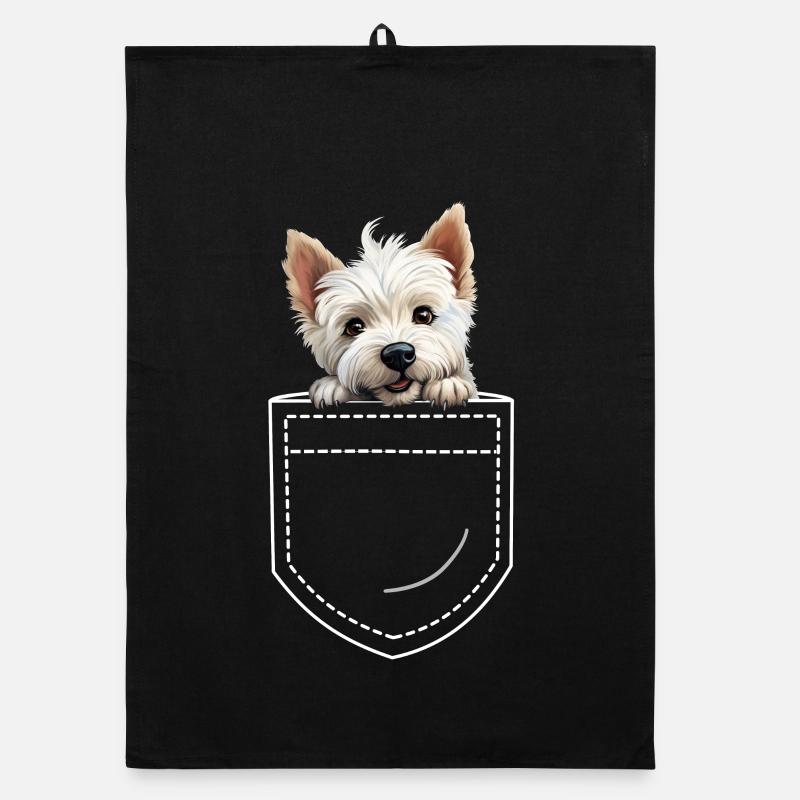 Chien West Highland White Terrier Westie Torchon bio