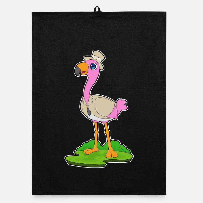 Flamingo Groom Blazer Mariage Torchon bio
