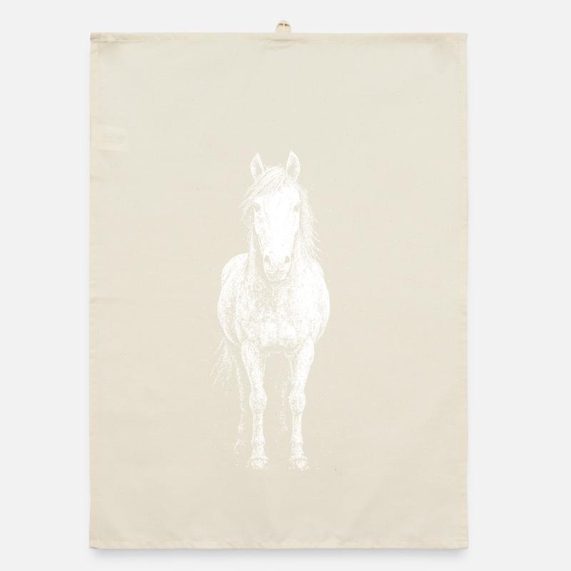 Pferd Organic Geschirrtuch