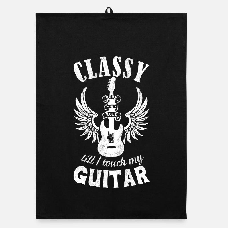 Classe jusqu’à ce que je touche mon Guitar weiss Torchon bio
