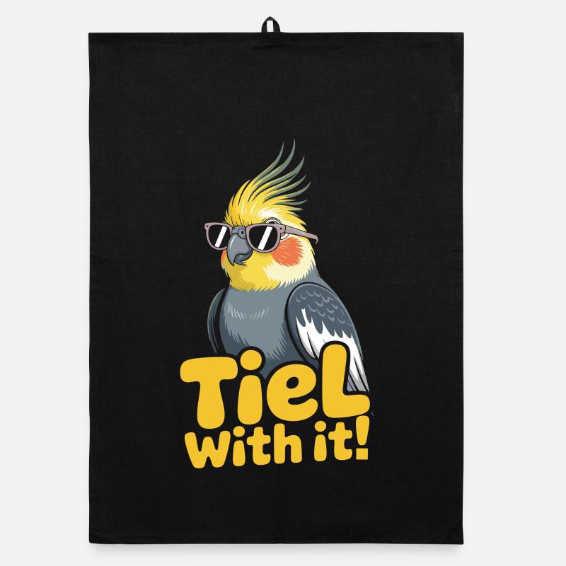 Calopsitte Perruche Humour Oiseau Torchon bio