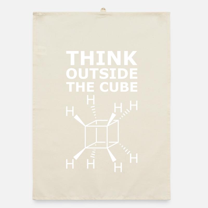 Cuban Molekül Chemie – Think Outside the Cube Organic Geschirrtuch