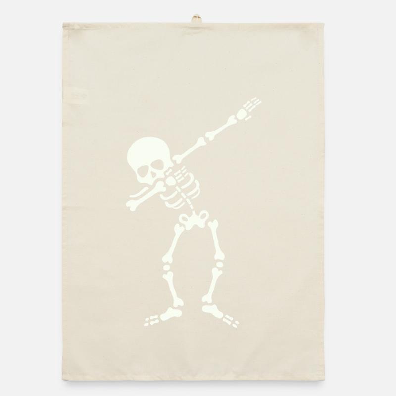 Dab Squelette Torchon bio