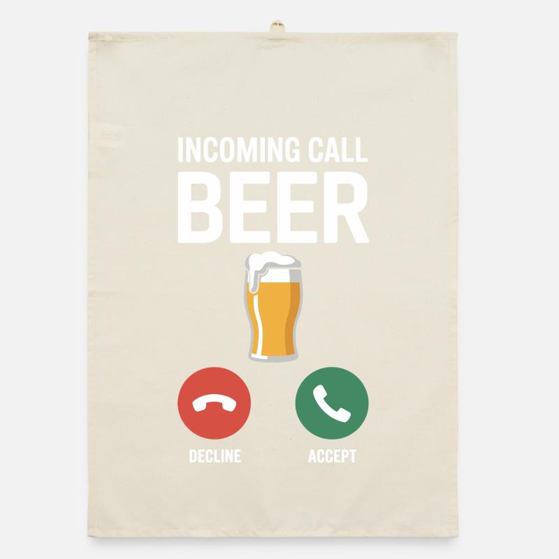 Bier Appel entrant Bière JGA Herren Männerabend Torchon bio
