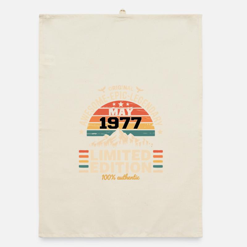 May 1977 - May 1977 Organic dish towel