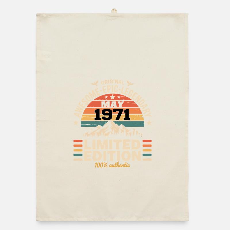 May 1971 - May 1971 Organic dish towel