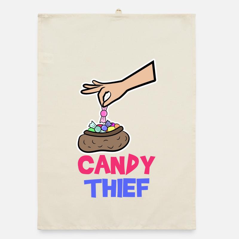 Sweets Sweet tooth Statement Candy Snacking Organic dish towel