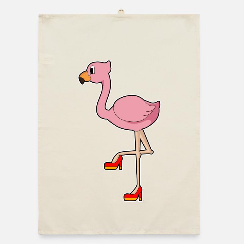 Talons hauts Flamingo Torchon bio