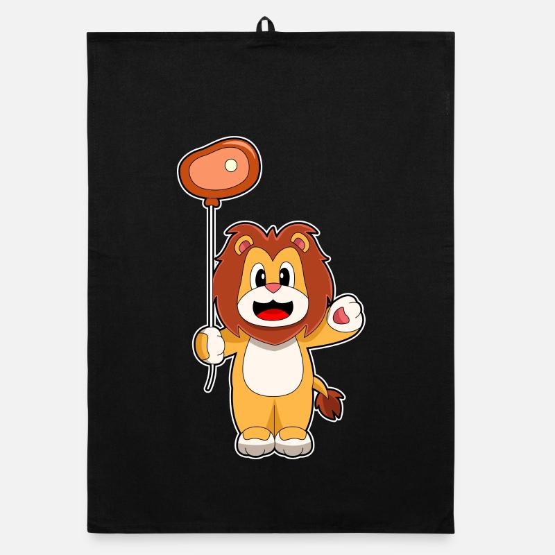Lion Balloon Organic dish towel