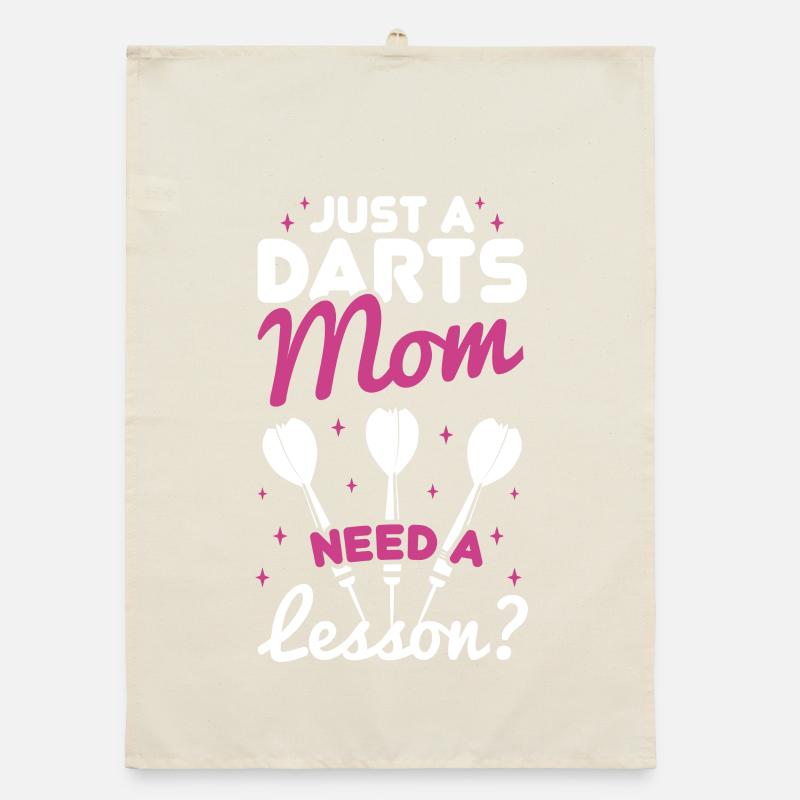 Darter Mom - Do You Need a Lesson Organic dish towel