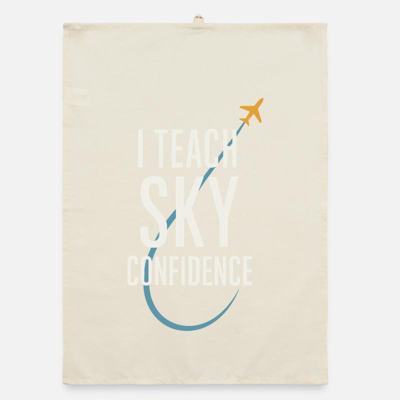Instructeur de vol Cfi Pilote Instructeur d’aviation Torchon bio