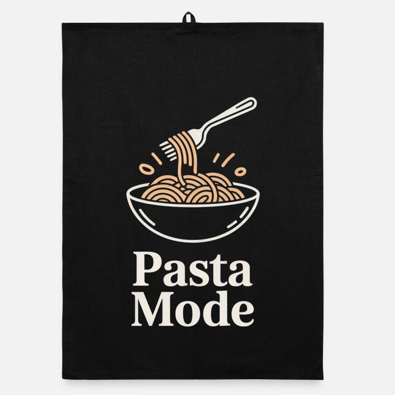 Pasta Fashion Organic dish towel