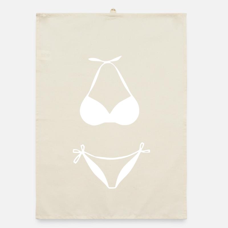 Tenue d’été pour les vacances de plage cadeau d’été Torchon bio