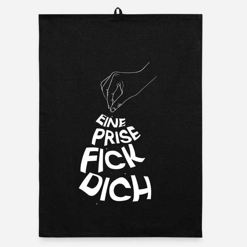 Eine Prise Fick Dich Organic Geschirrtuch