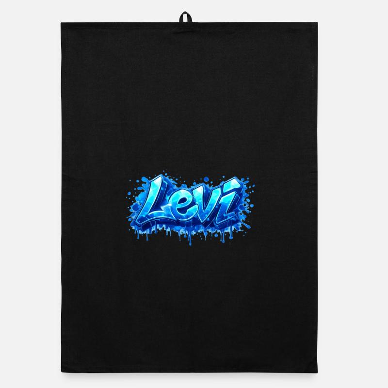 LEVI GRAFFITI NAME FOR PERFECT GIFT PRINTABLE  Torchon bio