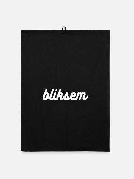 bliksem - Organic dish towel - black - Front