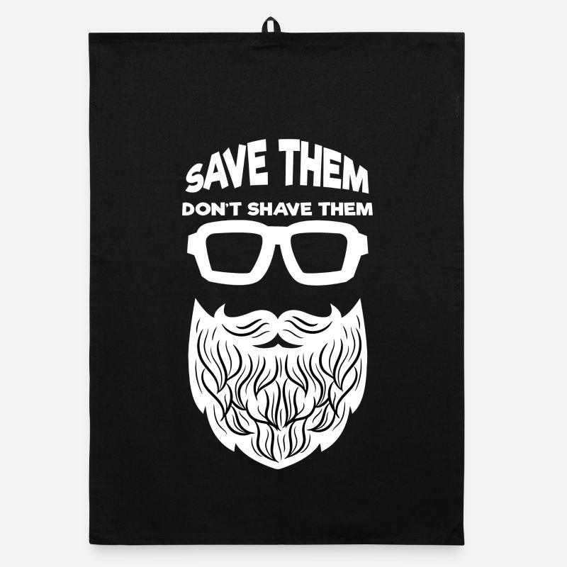 Beard Hairstyle Beard Shaving Beard Growth Statement Organic dish towel