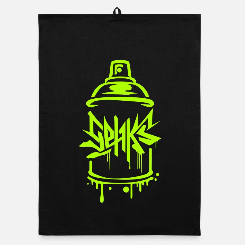 Sehks Green Bottle Organic dish towel