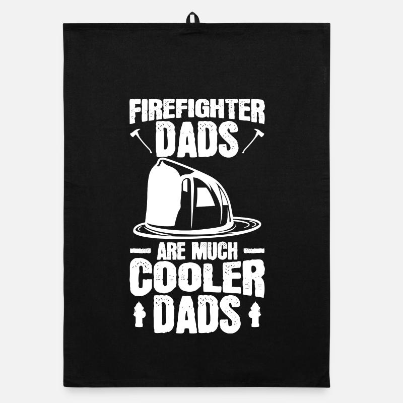 Feuerwehr Papa Organic Geschirrtuch