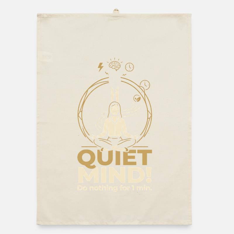 Quiet Mind Organic dish towel