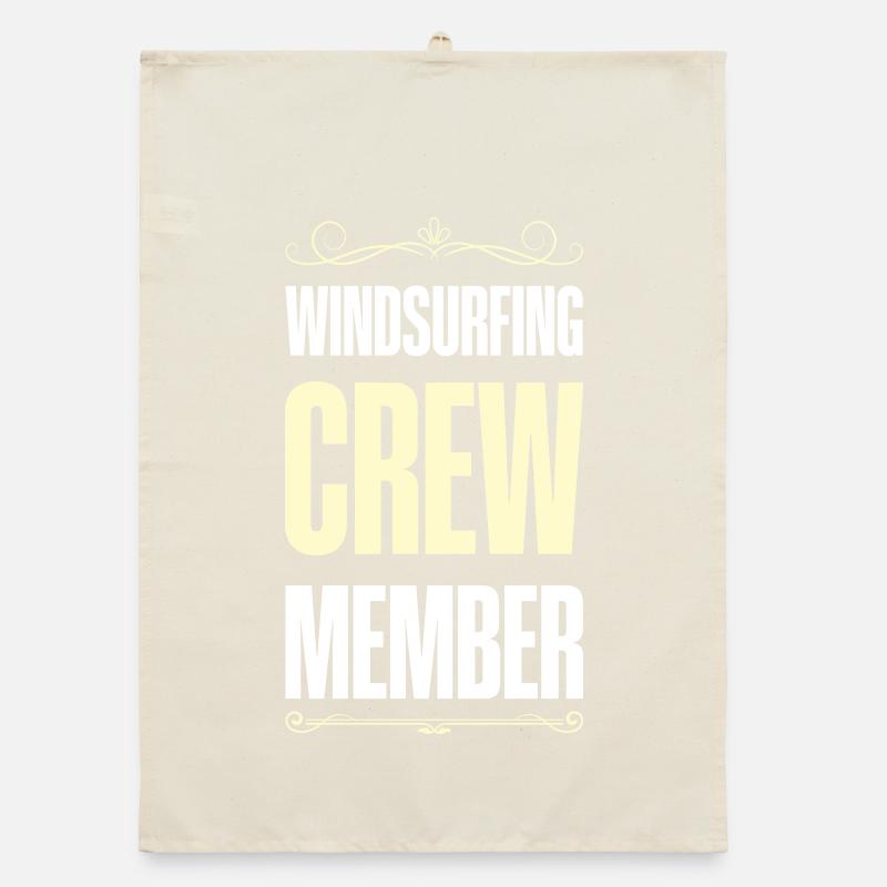 Windsurfing Crew Organic dish towel