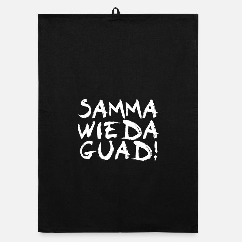 Samma wieda guad Organic Geschirrtuch