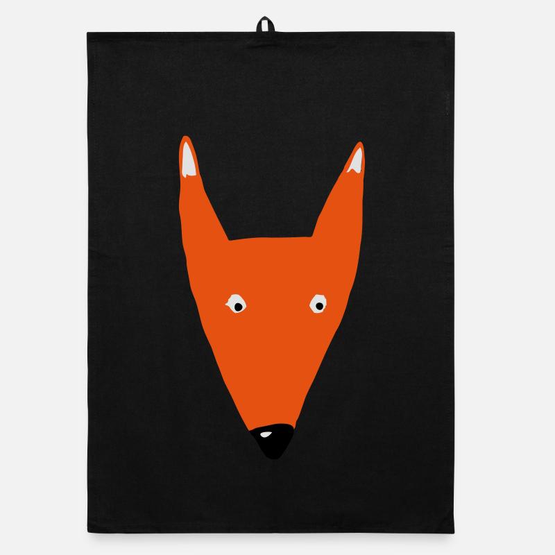 Fox Head Mam Organic Geschirrtuch