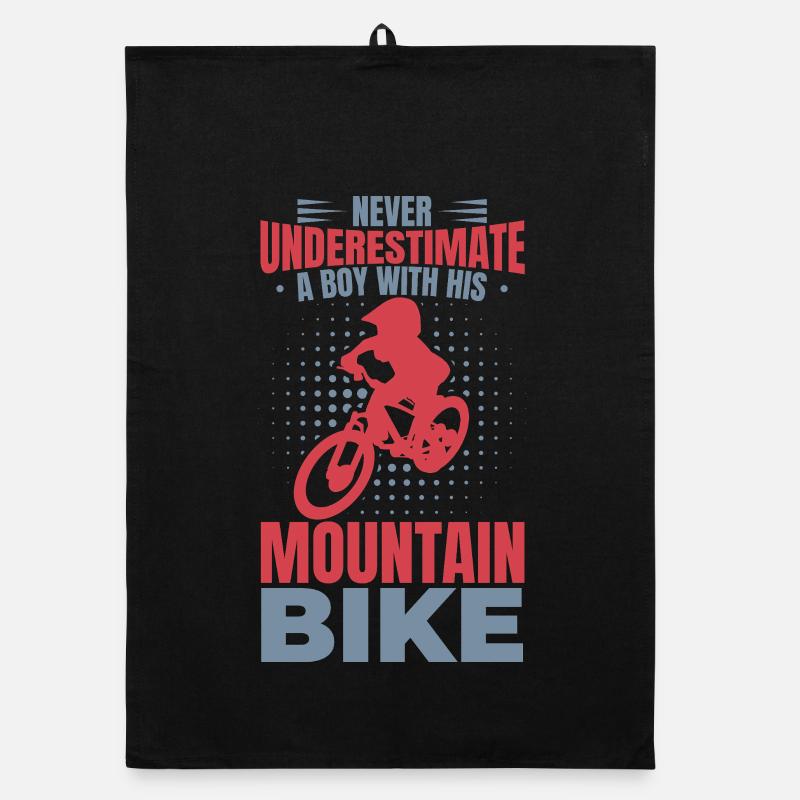 Never underestimate mountain bike guys Organic dish towel