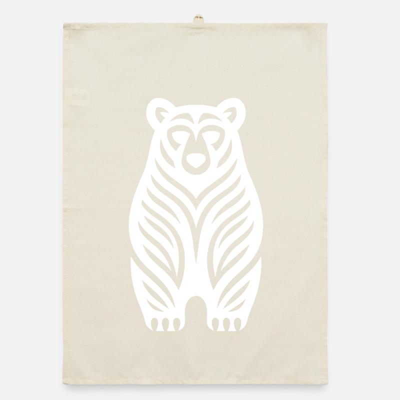 Juste un ours blanc #4 | N-imal_Wears Torchon bio