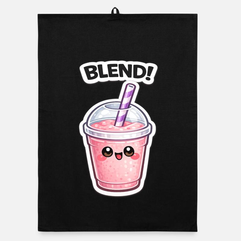 Kawaii Smoothie Becher BLEND Organic Geschirrtuch