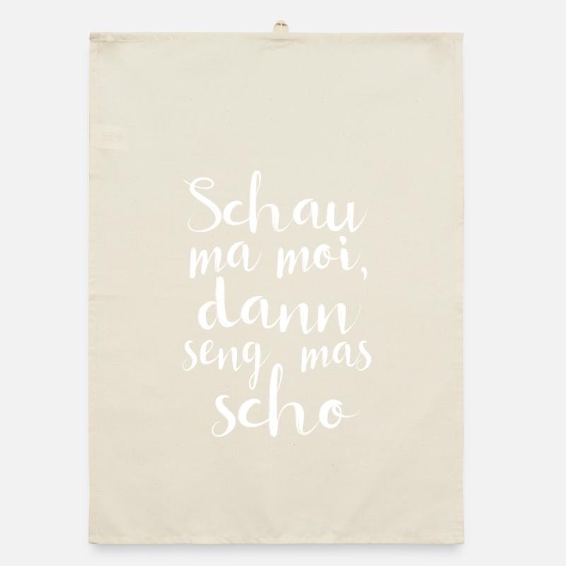 Schau ma moi... Organic Geschirrtuch