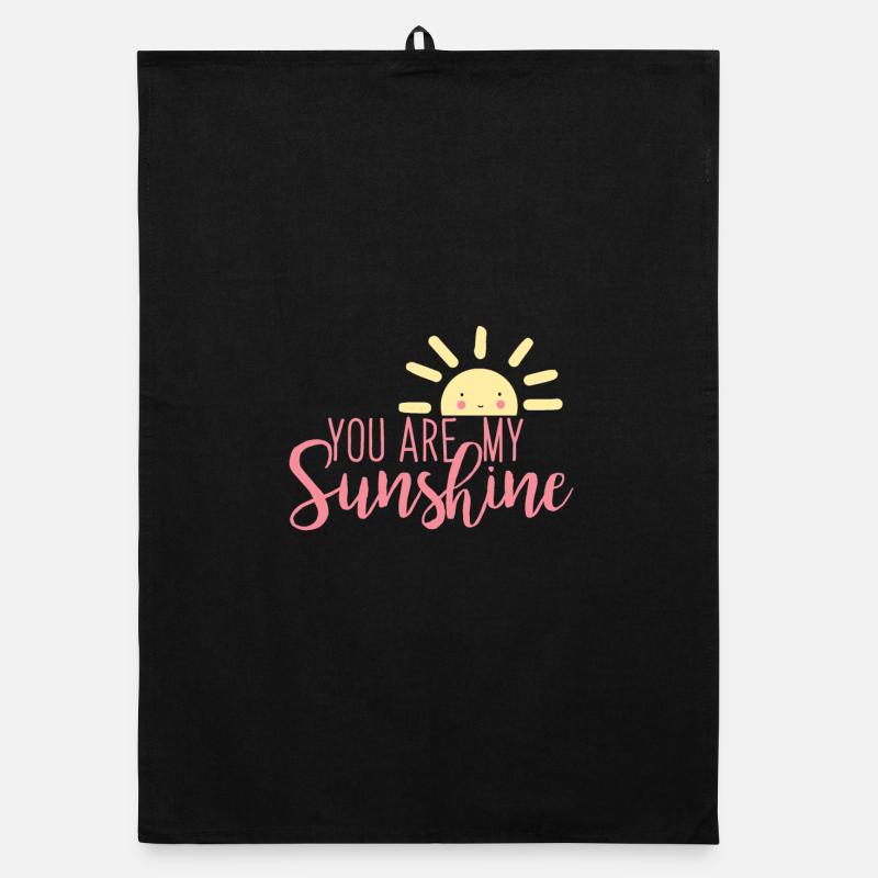 Tu es mon rayon de soleil Torchon bio