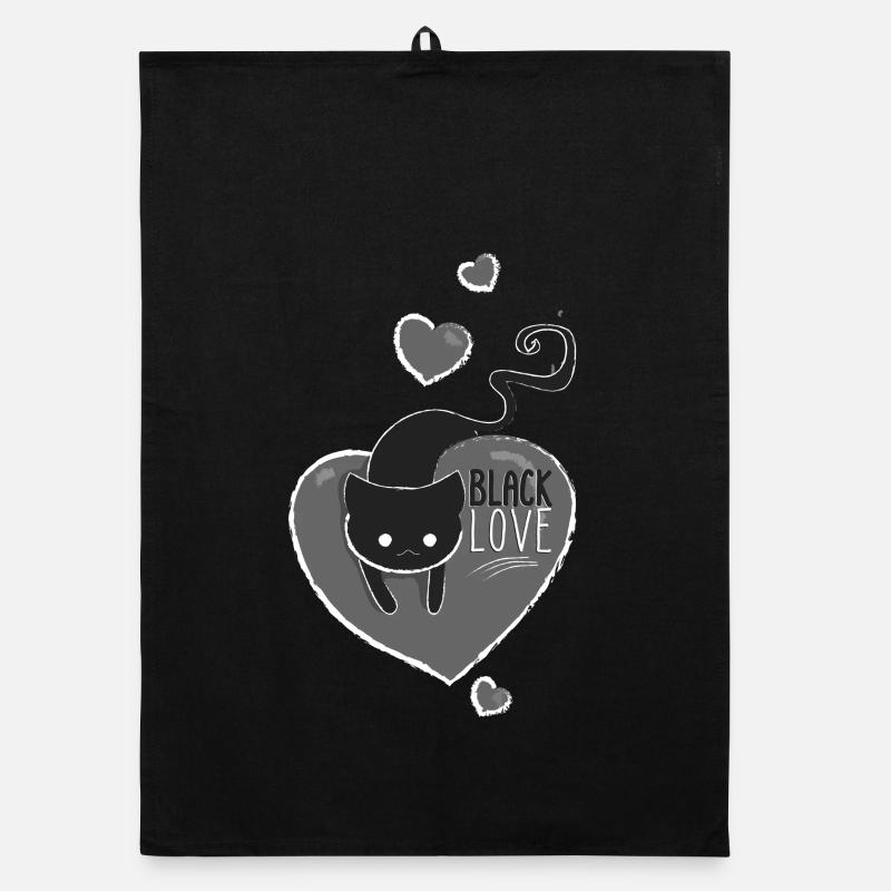 Black Love Gothic Cat Torchon bio