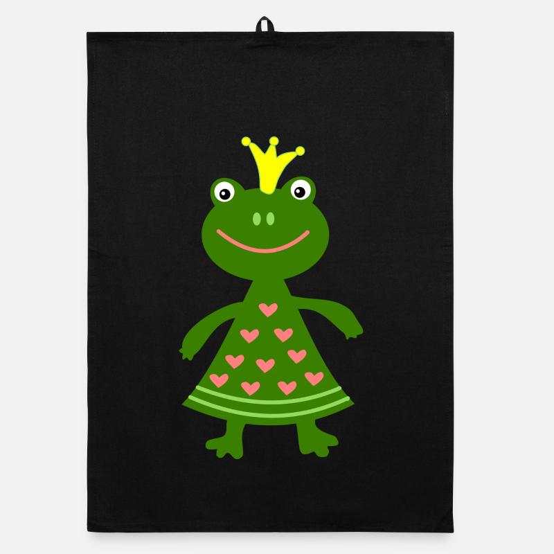 Frog Queen Organic dish towel