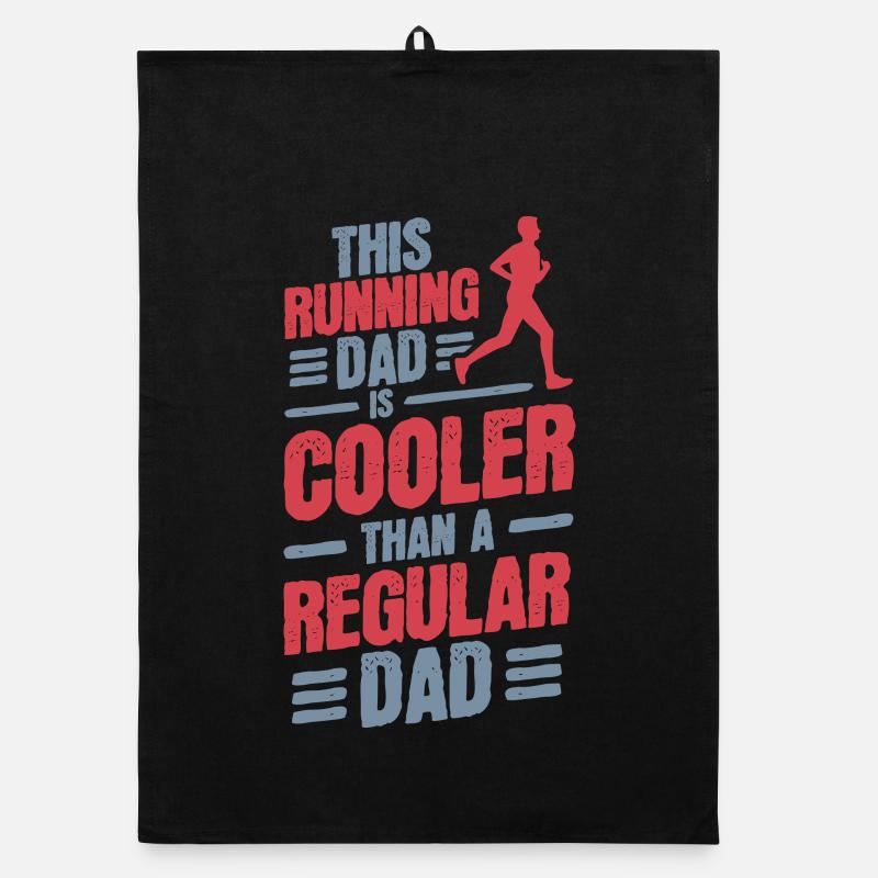 Laufender Papa Organic Geschirrtuch