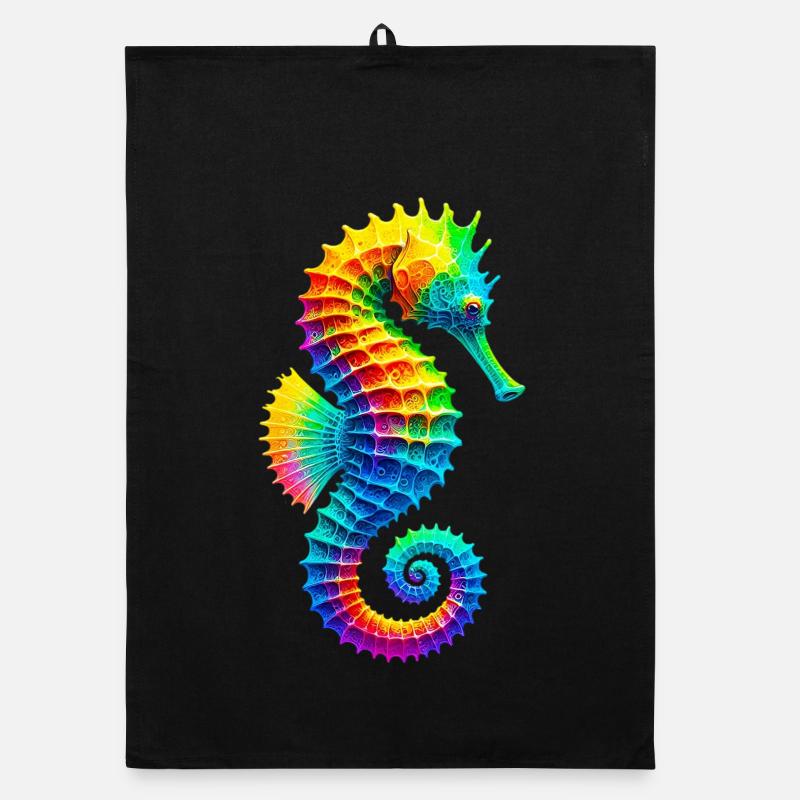 Seepferdchen Organic Geschirrtuch