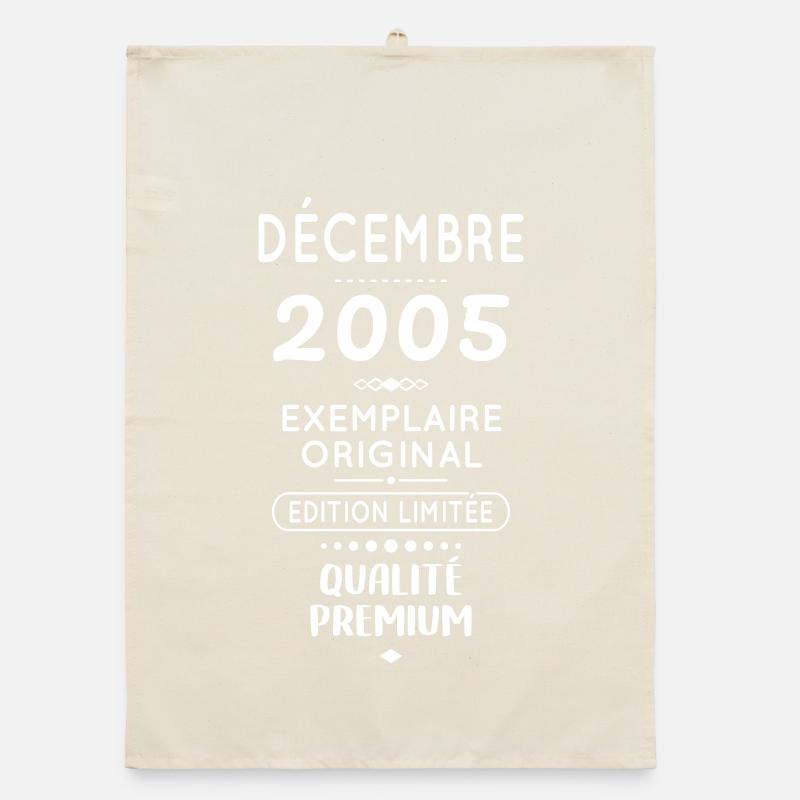 20th Anniversary - December 2005 Original Organic dish towel